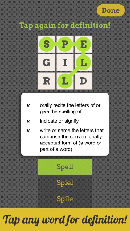 Spell Grid : Swipe Letters, Spell Words