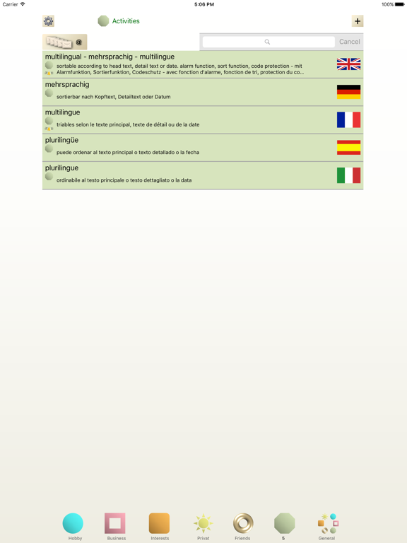 Screenshot #4 pour E&Q Notes lite