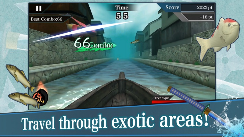 Samurai Sword "Slashing Action" screenshot 3