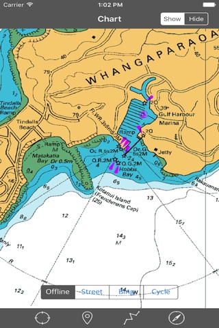Hauraki Gulf - AUCKLAND GPS screenshot 4