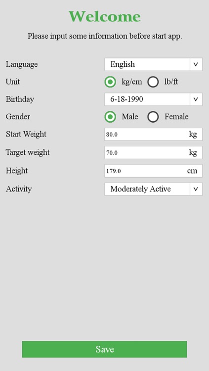 BMI, body, weight Tracker screenshot-0