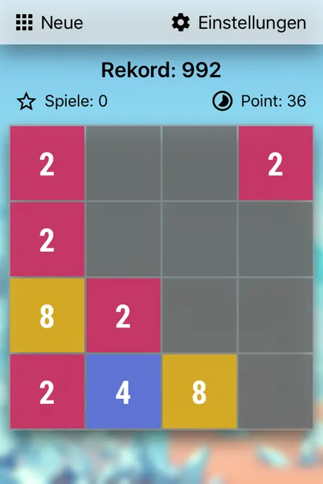 World 2048 - ein einfaches Puzzle-Spiel