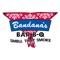 Bandana's Bar-B-Q is Southern Style BBQ - seasoned with a dry rub and cooked sauceless, then hand-cut to order straight from the smoker
