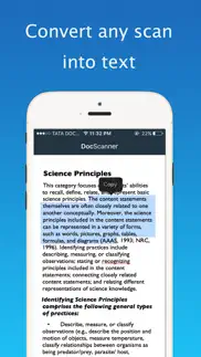 docscanner : pdf document scanner & ocr iphone screenshot 3