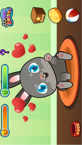 Game screenshot My Virtual Rabbit ~ Bunny Pet Game for Kids apk