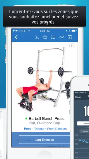 Capture d'écran de Fitness Amis+ sur iPhone 3