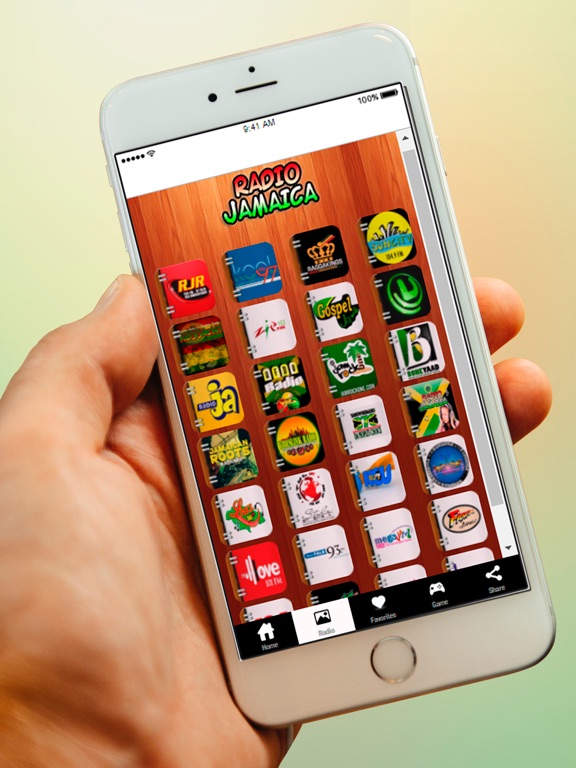 Radio Jamaica Free broadcasting station iPad screenshot 3 - Music app