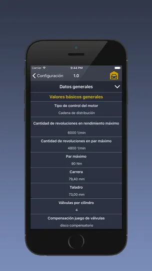 Captura de pantalla de TechApp Para Opel en iPhone 4
