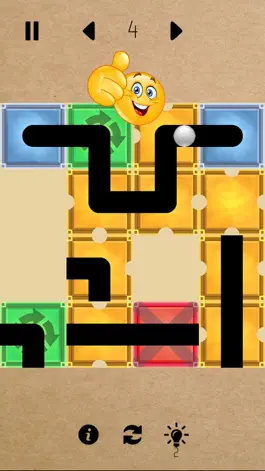 Game screenshot Sliding Puzzle - Guide the Ball apk