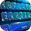 Icon Glass Keyboard Design – Beautiful Keyboard Themes with Glassy Backgrounds and Fancy Fonts