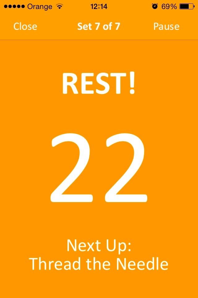 7 Minute Abs Training screenshot 4