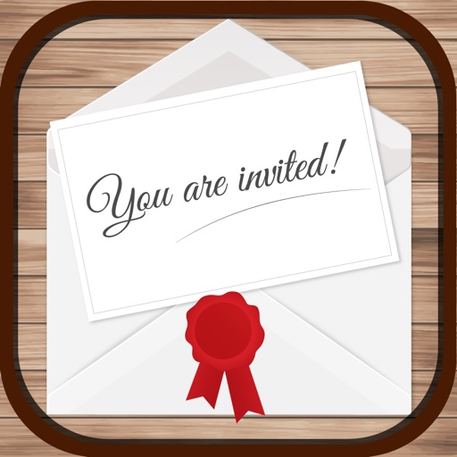 Invitation Cards Creator – Send Beautiful e-Card.s Free and Invite Friends to Your Party icon