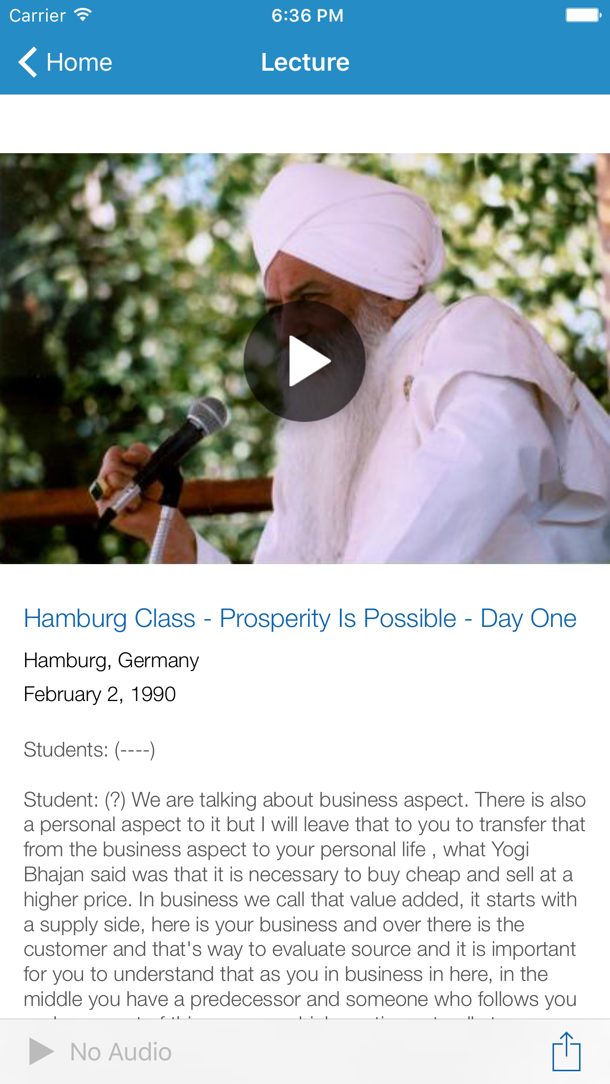 Library of Teachings Daily