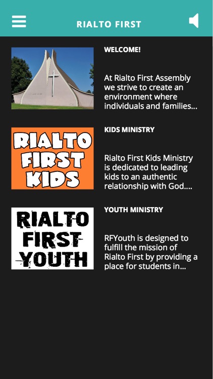 Rialto First Assembly