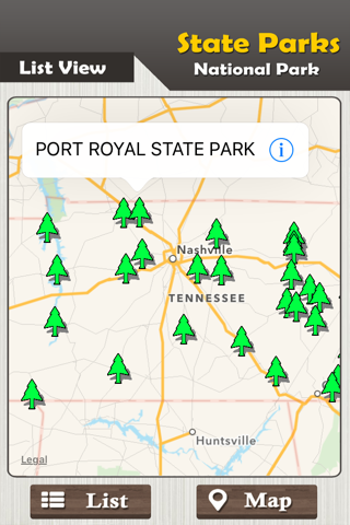 Tennessee State Parks & National Parks Guide screenshot 2