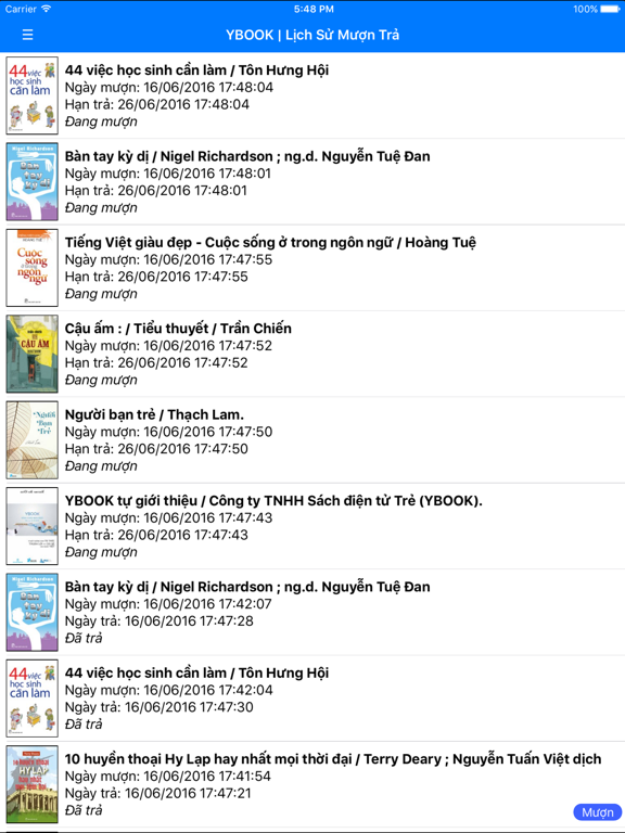 Thư viện Ebook iPad screenshot 4 - Book app