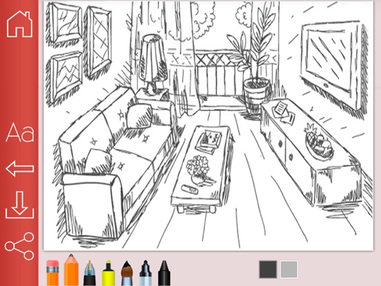 Take notes or doodle – Draw and write onthe screen iPad screenshot 2 - Entertainment app