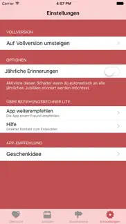 beziehungsrechner lite iphone bildschirmfoto 4
