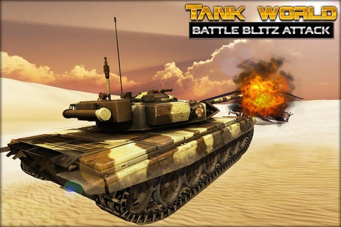 Tank World Battle Blitz Attack - Panzer Tank Strike Hero Tank War Sim screenshot 2