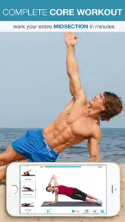 easy ab workouts - flatten and tone your stomach and back fat iphone screenshot 4