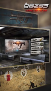 QBZ-95: Automatic Rifle, Simulator, Trivia Shooting Game - Lord of War screenshot #1 for iPhone