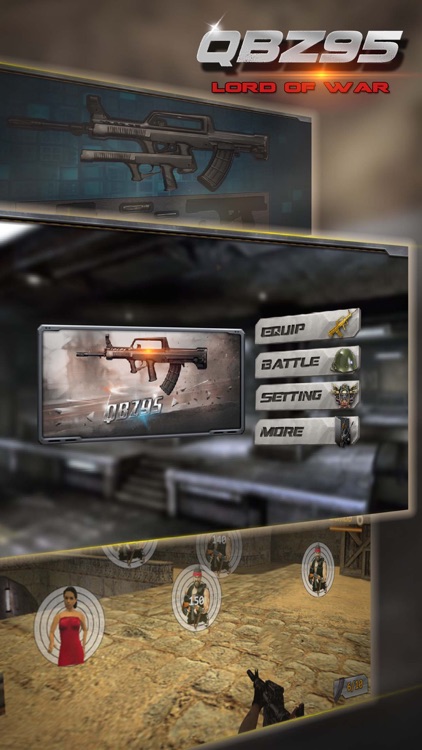 QBZ-95: Automatic Rifle, Simulator, Trivia Shooting Game - Lord of War