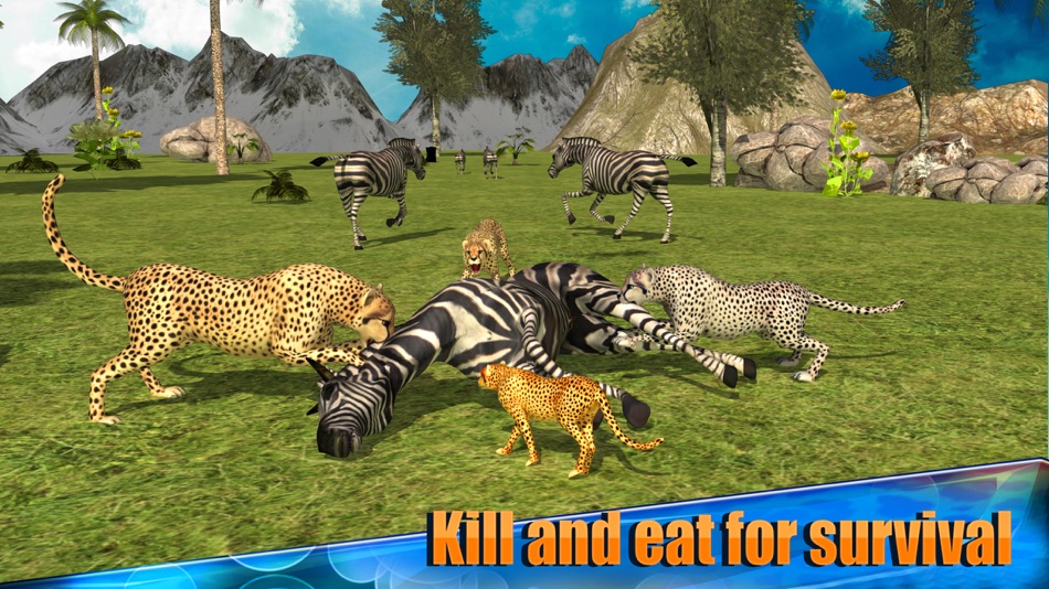 #2. Angry Cheetah Simulator 3D (iOS) 由: Tap2Play, LLC (Ticker: TAPM)