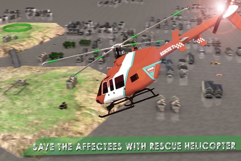 Ambulance Rescue Helicopter 3D screenshot 2