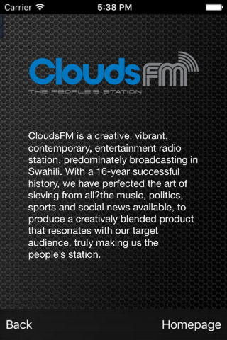 Cloudsfm LIVE screenshot 2