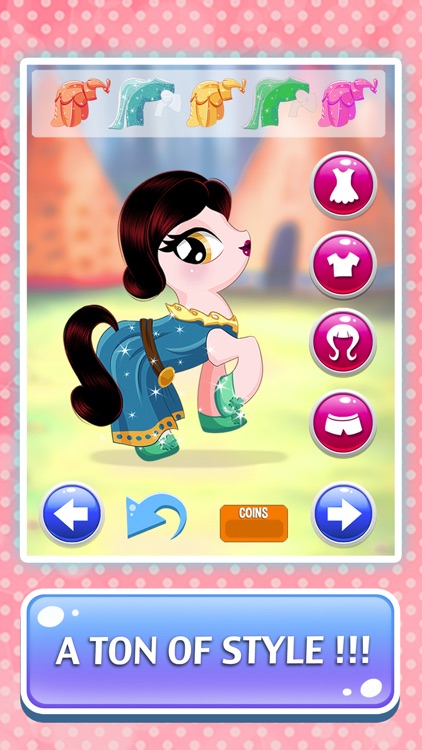 My Pet High Pony Monster Dress-Up : Creator characters descendants dolls friend-ship games for girls screenshot-3
