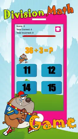 Game screenshot Learning Math Division Quiz Games For Kids apk