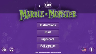 Screenshot #2 pour Marble Monster Lite