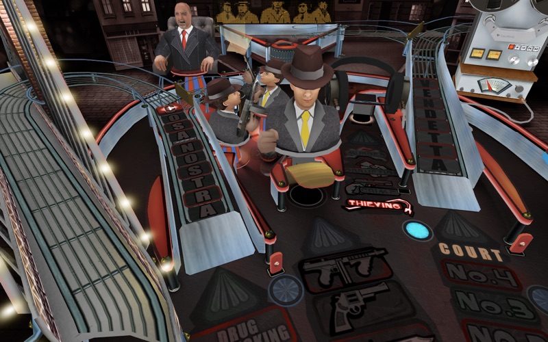 Mafia Pinball iPhone screenshot