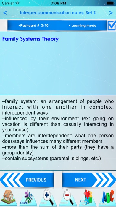 Screenshot #1 pour Communication  & Interpersonal Skills - Study Notes, Tips & Quizzes (free)