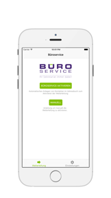 Büroservice screenshot