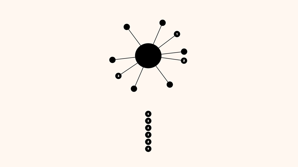 #2. Impossible Twisty Dots - Fun dots game (iOS) By: Aliaksandr Branavets