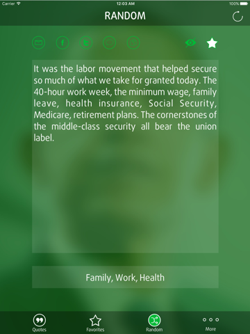 Screenshot #5 pour Quotes from Barack Obama