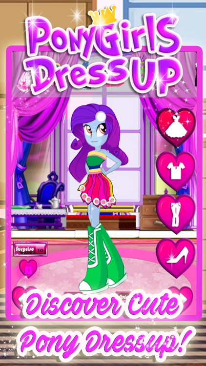 Love Pony Dress Up Games
