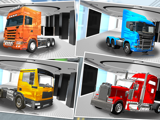 Racing In Truck iPad screenshot