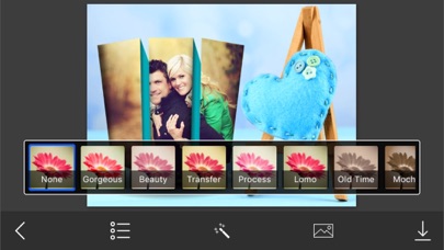 Screenshot #1 pour 3D Heart Photo Frame - Amazing Picture Frames & Photo Editor