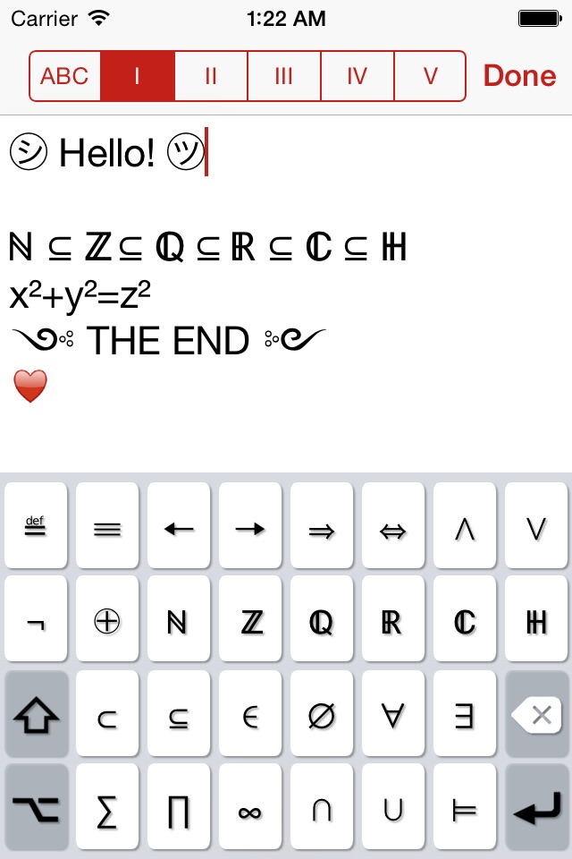 Unicode Pad screenshot 4