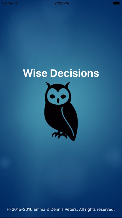 Wise Decisions
