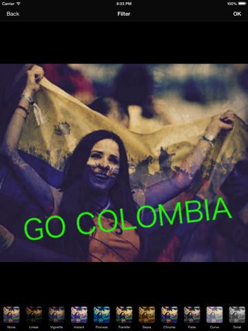 Screenshot #6 pour Stickers Editor - Copa America 2016 Edition