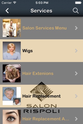 Salon Rispoli screenshot 2