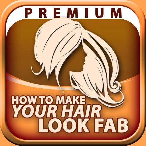 How to Make Your Hair Look Fab - Premium icon