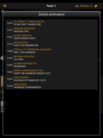 Screenshot #5 pour Radio 1 Slovenija