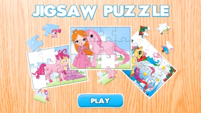 Princess Pony Puzzles - Jigsaw Puzzle for Kids and Toddlers who Love Little Horses and Unicorn Ponies for Free app screenshot