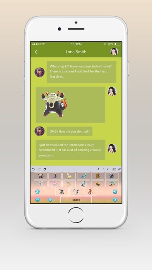 Poke Keyboard - Cute Emoji for Pixelmon Edition(圖2)-速報App