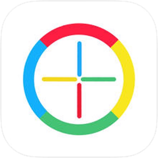 Circle Line - color wheel & match the line to the circle color