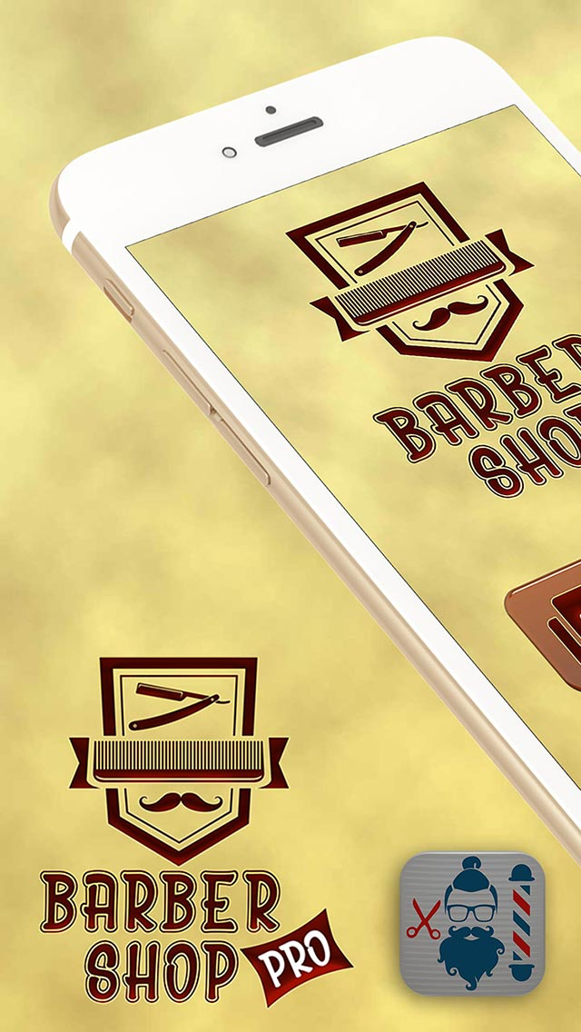 Barber Shop Pro – Hair Style.s and Beard Shave Salon and Photo Edit.or for Men